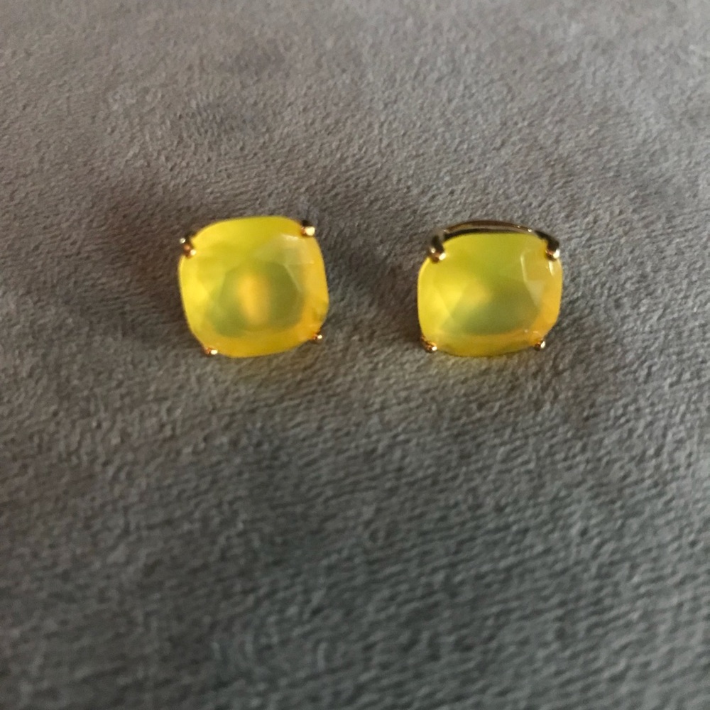 Kate Spade Yellow studs